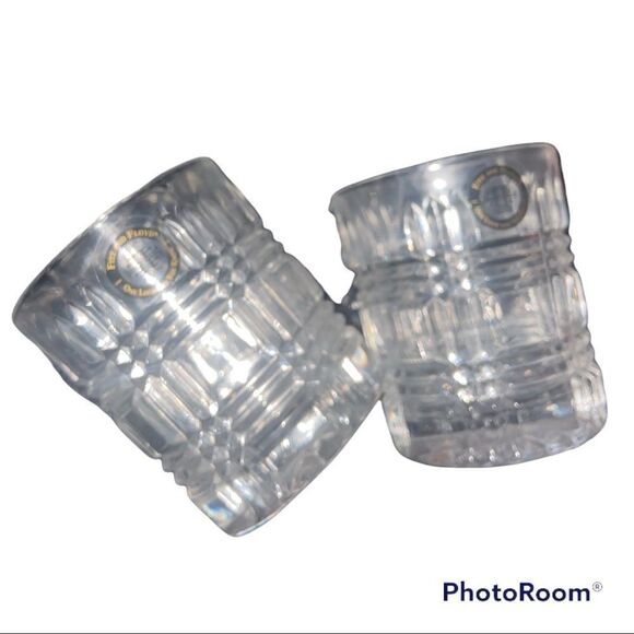 Fitz and Floyd Portland Old Fashion Glasses Set of 2 - Picture 4 of 11